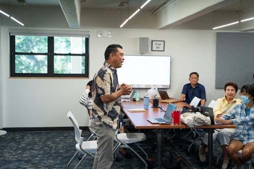 HawaiiUSA Federal Credit Union Financial Wellness Manager, Bryan Yucoco, was one of the guest speakers during the EECE Summer Workshop.