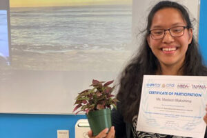Now a senior, Madison Makashima is excited about completing her degree in Forensic Sciences.