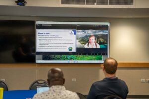 Maryann Kaiwi Salvador, FNP-BC ’23 gave a ZOOM presentation to the new cohort of Doctor of Nursing Program students.