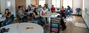 Sixteen day undergraduate students majoring in Elementary Education attending the four-series workshop developed by Picture-Perfect STEM.