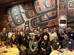 Alumni and their guests enjoyed an evening of camraderie, food and memories during the Sept. 26 Seattle Reunion at Ivar's Salmon House on Lake Union.