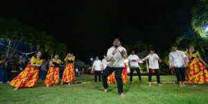 The Filipino Club was one of five student clubs that performed at the Pacific Island Review.