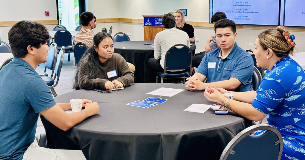 Hawai‘i Professionals Attend First ‘Coffee Talk’ With Business Students