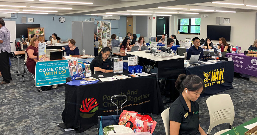 Employers Offer Options to Chaminade Students at Campus Career Fair