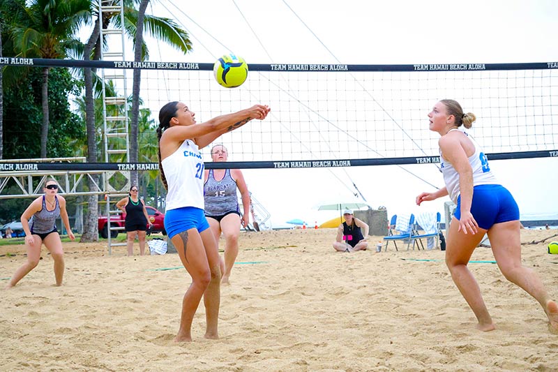 Chaminade women's beach volleyball
